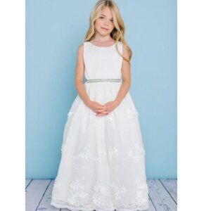 Rosebud Flower Girl Style 5128 Size 6 in Ivory